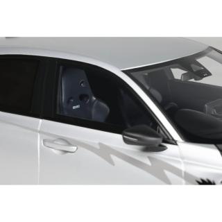 HONDA CIVIC TYPE R MUGEN GROUP B MATE SILVER 2024 OttO mobile 1:18 Resinemodell (Türen, Motorhaube... nicht zu öffnen!)